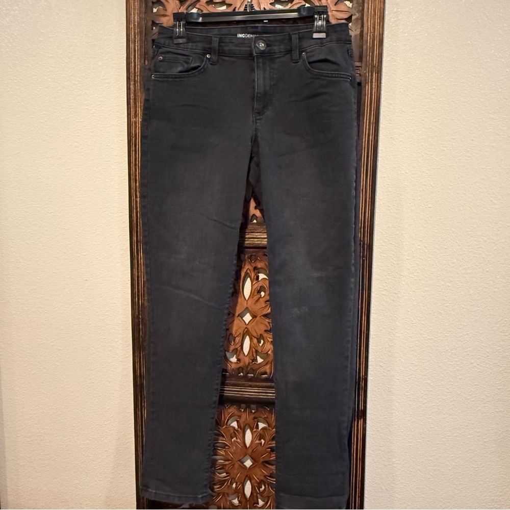 INC International Concepts Charcoal Slim Skinny Jeans